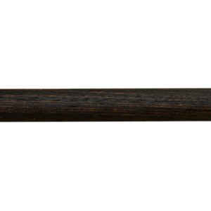 8' Textured Wood Pole for 3/4" Curtain Rod~Each