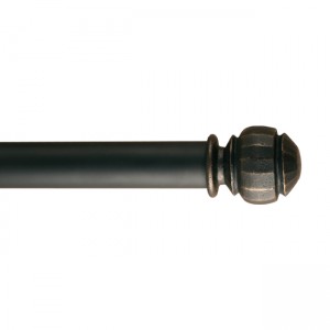 Durante Finial for 1 3/4" Curtain Rod~Each